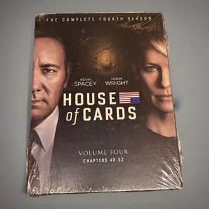 House of Cards Season 4 Blu-ray 2016 Chapters 40-52 NEW Sealed Kevin Spacey - Picture 1 of 2