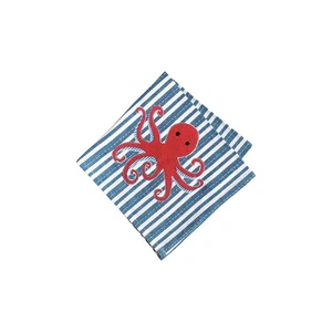 Octopus Stripe Napkin - Picture 1 of 4