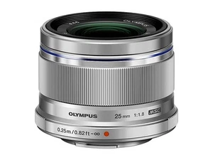 Olympus 25mm f1.8 M-Zuiko Silver M4/3 Micro Four Thirds - Picture 1 of 3