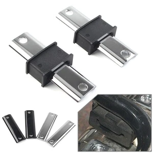 Black Muffler Hanger Bracket Kit Harley-Davidson FLT 85-22 65723-85 65724-85A - Picture 1 of 17
