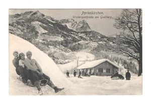 2100 Deutschland Partenkirchen Wintersport Gubiderg Postkarte 1910 - Bild 1 von 2
