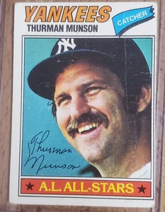 1977 Topps Thurman Munson New York Yankees #170 - Picture 1 of 2