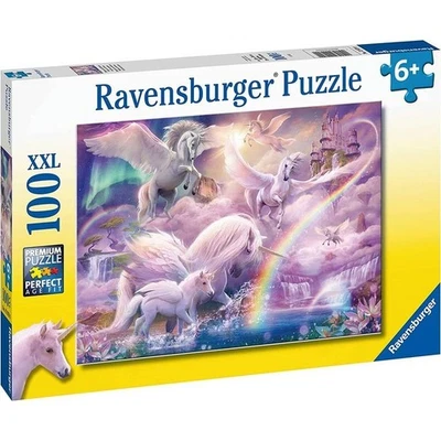 Ravensburger Puzzle 100 Pz Xxl Unicorno Pegaso 12979 - Immagine 1 di 4