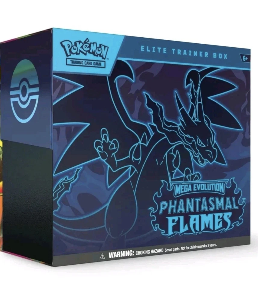 Pokémon TCG Mega Evolution Phantasmal Flames Elite Trainer Box ETB  - Bild 1 von 1