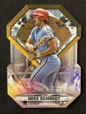 2022 Topps Series 1 Mike Schmidt Diamond Greats Die Cuts #DGDC-22 Phillies - Image 1 of 4