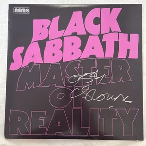 Ozzy Osbourne Autographed Black Sabbath Masters Of Reality Record Silver Sharpie - Picture 1 of 17