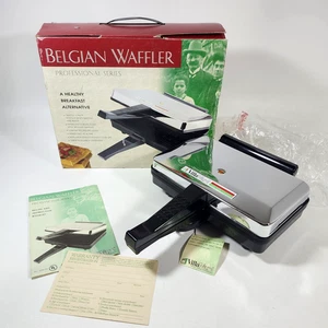 Villaware Belgian Waffler Maker 5200-NS Professional Electric Baker NEW Unused - Picture 1 of 21