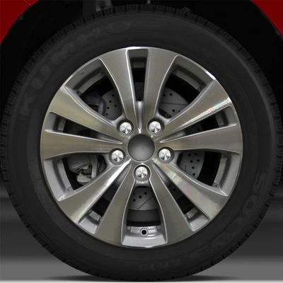 17x7 Factory Wheel (Dark Blueish Sparkle Silver) For 2014-2015 Honda Odyssey - Image 1 of 4