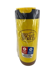 Tudor’s Biscuit World gelb Vakuumisoliert Edelstahl Korkboden Becher - Bild 1 von 8