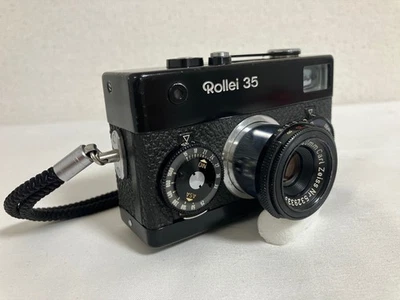 Meter NG [ EXC+5 ] Rollei 35 Germany Black Film Camera 40mm f/3.5 Japan #2414P - Image 1 of 4