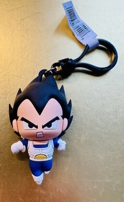 2023 Monograma Internacional 3" Dragon Ball Z Serie 3 "Vegeta" Figura Bolsa Clip Foto 1 de 2