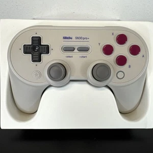8BitDo SN30 Pro Bluetooth Gamepad Controller, Joystick Gray - Picture 1 of 4