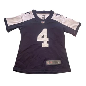 Maglia Dallas Cowboys Dak Prescott's Throwback Game Youth taglia Medium NFL Nike - Foto 1 di 9