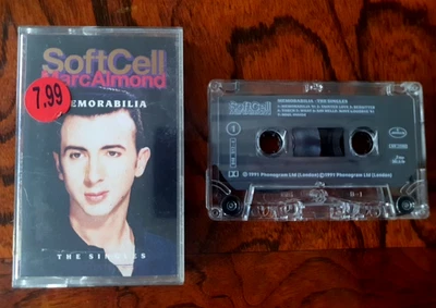 Soft Cell Marc Almond - Memorabilia The Singles - 1991 - Cassette - Play Tested - Image 1 of 3