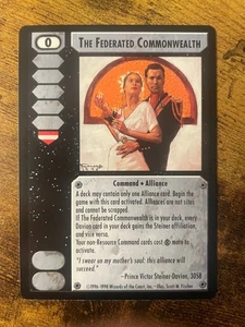 Battletech CCG TCG Card Game Rare Crusade Expansion The Federated Commonwealth - Picture 1 of 1
