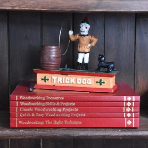 Woodworking 5 Book Set – Handyman Club of America Red Decorative Hardcovers - Picture 1 of 14