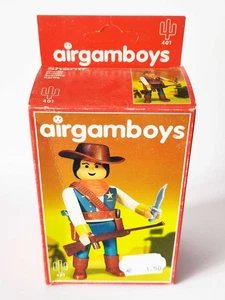 AIRGAMBOYS 1976 SET SELLADO DE FÁBRICA - 401 WILD WEST SHERIFF - PLAYMOBIL español - Imagen 1 de 6