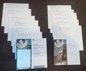 John Dowland Collected Works - 1997 Decca U.K. 12 CD set w booklet - very good - Picture 1 of 2