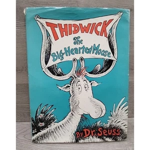 Thidwick The Big Hearted Moose Dr. Seuss First Edition 1948 Hardcover - Picture 1 of 4