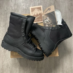Danner Boots Gore-Tex Acadia 21210 Black Made In USA Sz 42 Womens Sz 10.5/Mens 9 - Picture 1 of 7