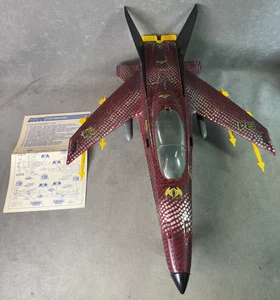 Vintage G.I. Joe Cobra Python Patrol Conquest X-30 Düsenflugzeug mit Raketen + Handbuch - Bild 1 von 18