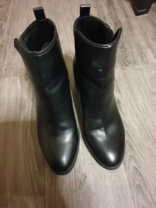 H&M Stiefel Stiefeletten G 37 Schwarz - Bild 1 von 11