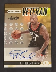 Memorabilia Assoluta P.J. 2019 Autografi Tucker Veteran #/40 - Foto 1 di 2