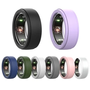 Silicone Elastic Ring Cover for Galaxy Ring Workout Shockproof Smart Ring - Picture 1 of 30