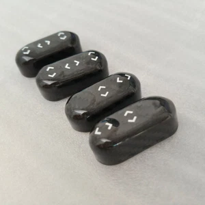 Full Carbon Seat Adjustment Buttons Cover for Maserati GranTurismo S GC MC 08-19 - Picture 1 of 6