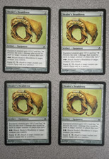 MTG MAGIC THE GATHERING HEALER'S HEADDRESS 4X PLAYSET  FIFTH DAWN - COMMON  - LP