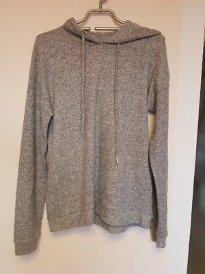 Neu Hoodie Sweatshirt Pullover grau meliert C&A Damen XS 34 Pulli Homewear - Bild 1 von 2