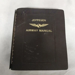 Jeppesen 2" Airway Manual Indiana Michigan Dakota del Norte Texas Wisconsinb1992 - Imagen 1 de 12