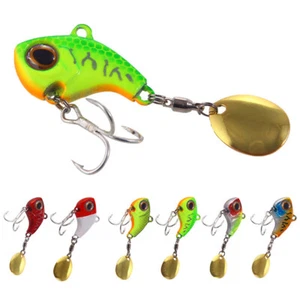 6 PCS Fishing Lures Shiny Baits Crankbaits Lifelike Swimbait Plastic Tackle - Picture 1 of 9