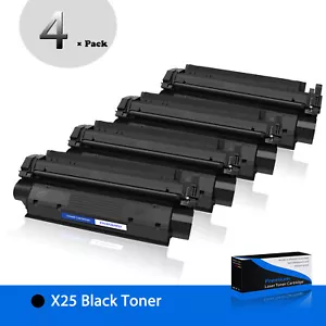 Paquete de 4 cartuchos de tóner láser X25 8489A001AA para Canon ImageClass MF5530 MF5550 - Imagen 1 de 23