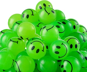 Bulk Bouncy Balls Glow in the Dark - 144 Pcs (1Inch / 27Mm) Diameter, High Bounc - Picture 1 of 6