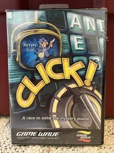 NEW Click! (Game Wave) A Race To Solve The Mystery Puzzle 8+ Zapit Games 2007 - Picture 1 of 2