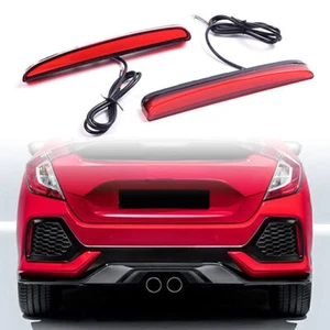 Sequentieller Reflektor LED Bremslicht Nebelscheinwerfer für Honda Civic Hatchback 17-20 - Bild 1 von 7