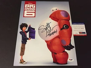 FOTO 11x14 firmada por Scott Adsit Big Hero 6 Baymax certificado de autenticidad PSA/ADN - Imagen 1 de 1