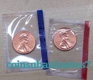 1993-D & P Lincoln Cent Stempelglanz Set - Bild 1 von 3