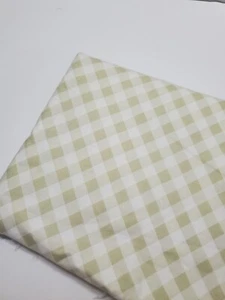 Bonnie & Camille Fabric Vintage Picnic Moda Taupe Plaid Sew Quilt OOP ONE YARD - Picture 1 of 2