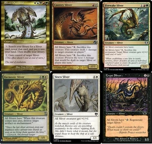 Custom Commander Deck - Sliver Overlord - Slivers - EDH MTG Magic Cards - NM - Picture 1 of 1