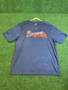 Atlanta Braves MLB Majestic Men's Cool Base Performance T-Shirt XL NWOT - Picture 1 of 6
