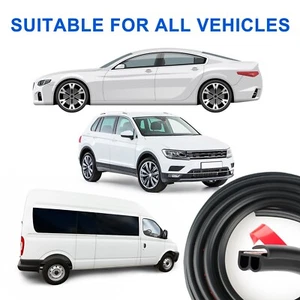 Chevrolet Car Door Edge Guard- Durable Rubber Trim Shield Protector Anti-Scratch - Picture 1 of 10