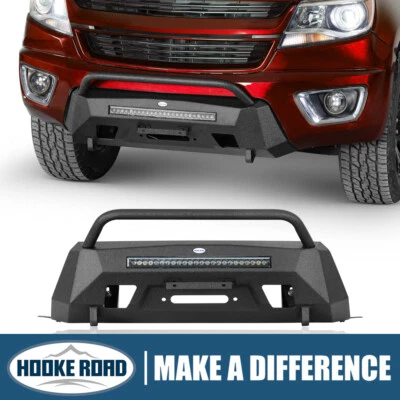 Parachoques delantero Hooke Road Fit 2015 2016 2017 2018 2019 2020 Chevrolet Colorado  Foto 1 de 4