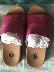Sandalias Revitalign Ortopédicas Gamuza Deslizables Lucy Stud-Rosa, EE. UU. 7 D Cómodas - Imagen 1 de 12