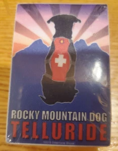 Telluride Colorado Rocky Mountain Hund Souvenir Sticker 60 Stück - Bild 1 von 1