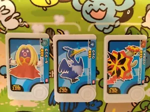 Jynx Cramorant Turtonator Mezastar Frienda Pokemon Card Japanese Pick Tag Tip - Picture 1 of 7