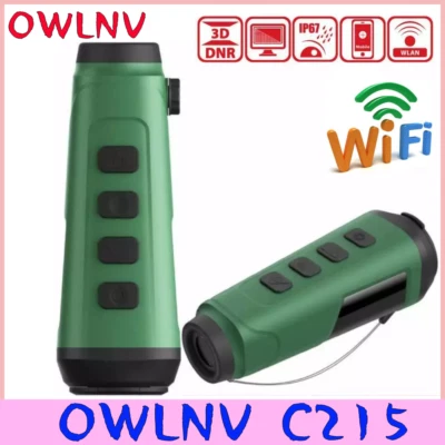 OWLNV C215 Handheld Thermal Monocular Camera Wi-Fi IP67 For Night Vision Hunting - Image 1 of 4