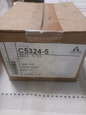 New Armstrong C5324-5 Model 2011 ORIF 5/32 MOP 70 PSI 400PSI @800F Steam Trap - Image 1 of 4