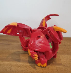 Bakugan Red Pyrus Dragonoid Large 4" Toy Spin Master sehr guter Zustand - Bild 1 von 9